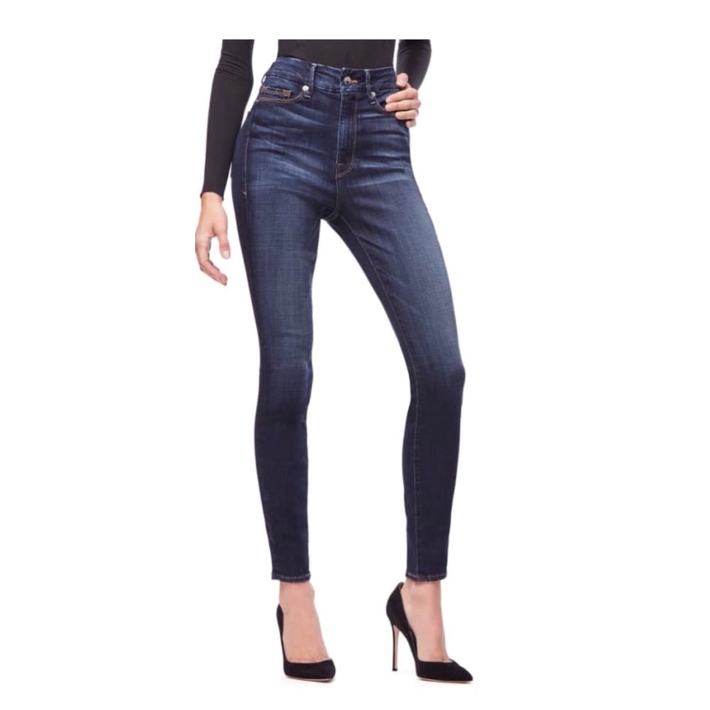 Good American Good Legs High Waste Skinny Jeans 0
